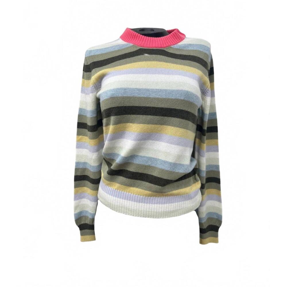 NEW BARRIE pullover sweater in cancan